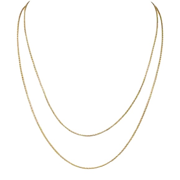kate spade Jewelry - KATE SPADE • Double Gold Chain Link Necklace